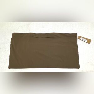 NWT SKIMS Fits Everybody Oxide Brown Bandeau Women's 2X Strapless